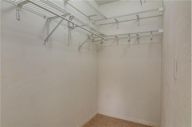 Large Walk in Closet