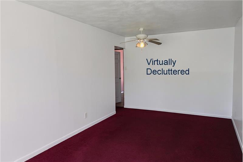 Living Room Decluttered