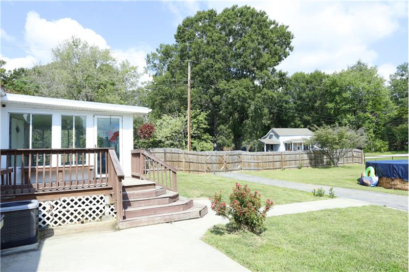 Deck to Patio