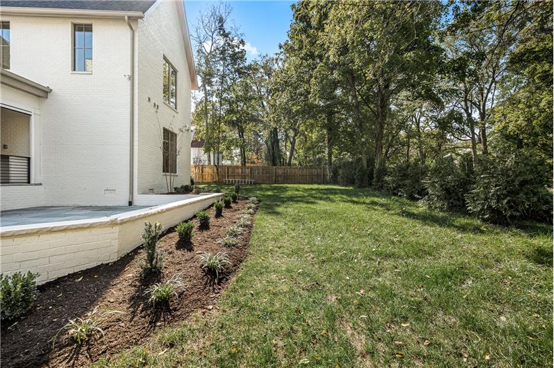 Plenty of room for a pool in the back yard