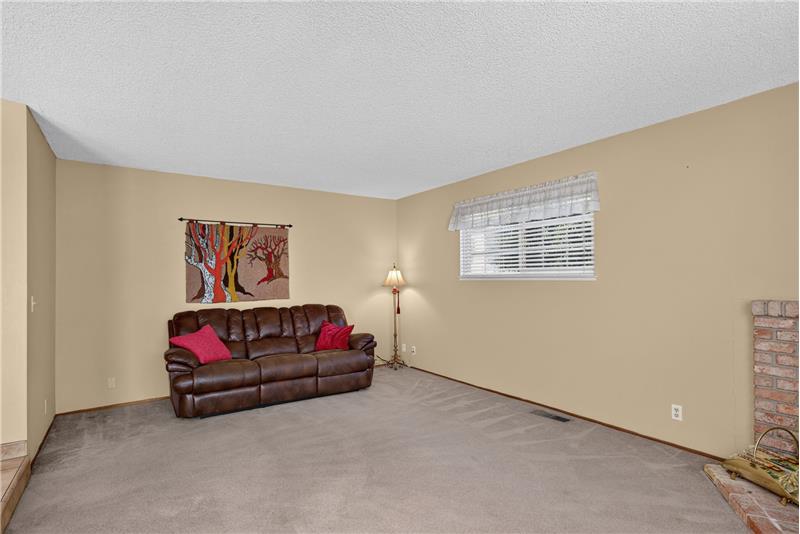 Family Room - Located Off the Kitchen