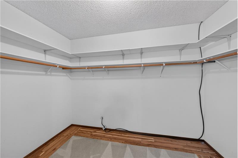 Primary Bedroom - Walk-in Closet