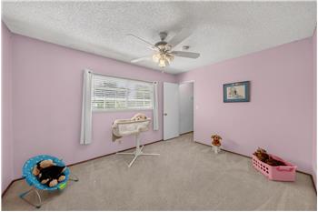 Bedroom 2 - Ceiling Fan With Lights & Remote
