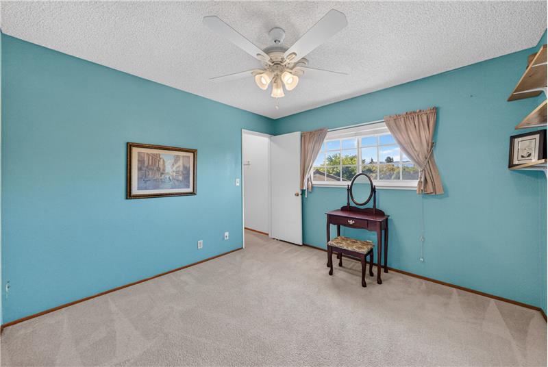 Bedroom 3 - Ceiling Fan with Light & Remote