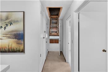 Pull Down Stairs in Hall - Attic Access