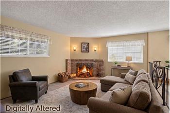 Digitally Altered Family Room