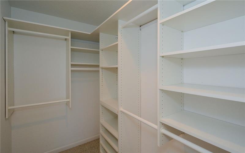 Two Walk-in Closets