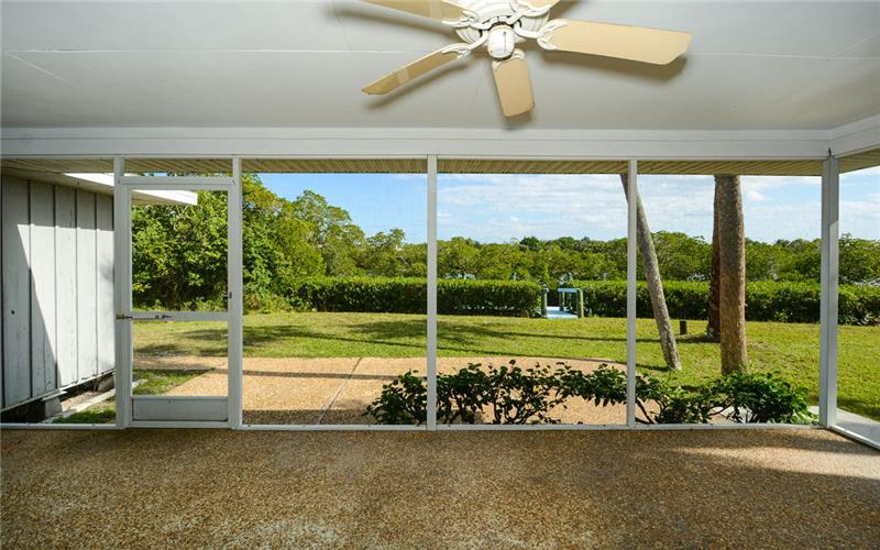 Covered Screened Lanai