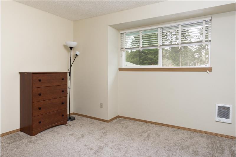 The Second Bedroom is well-sized to accommodate any bed size