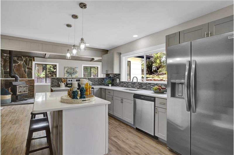 Stainless steel appliances