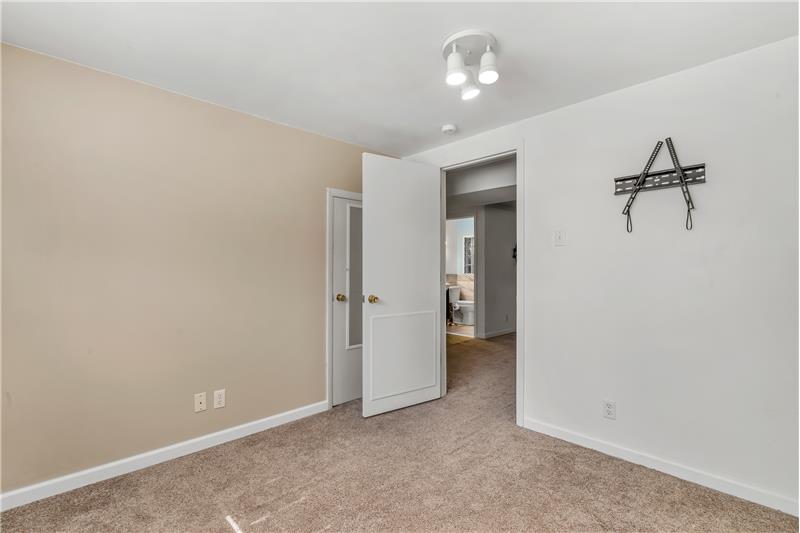 4th bedroom looking toward family room