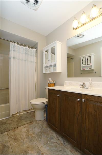 Updated main floor bath