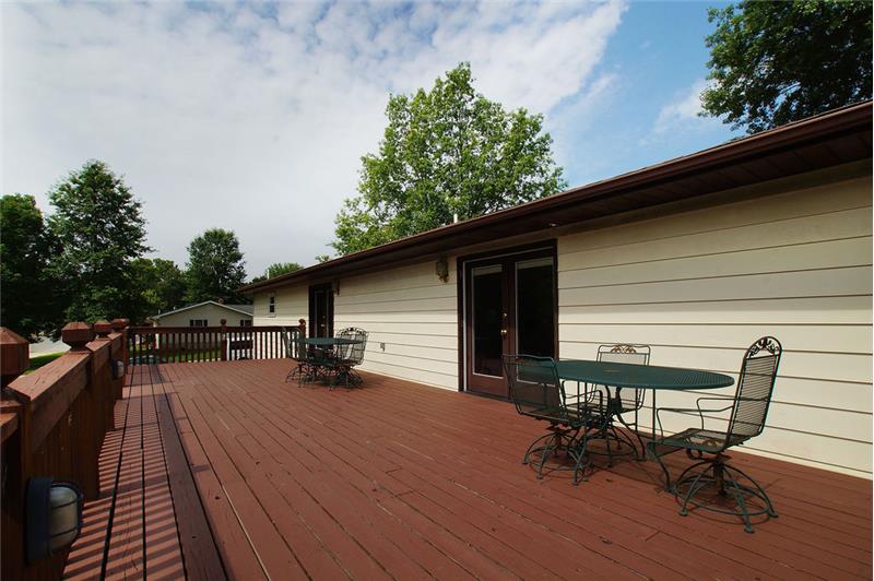 Huge deck