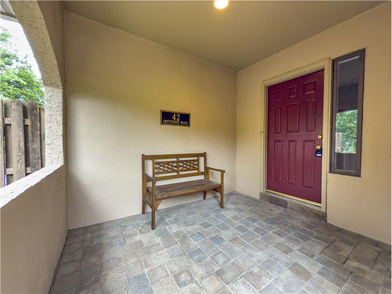42 Greythorne Woods Circle Front Patio