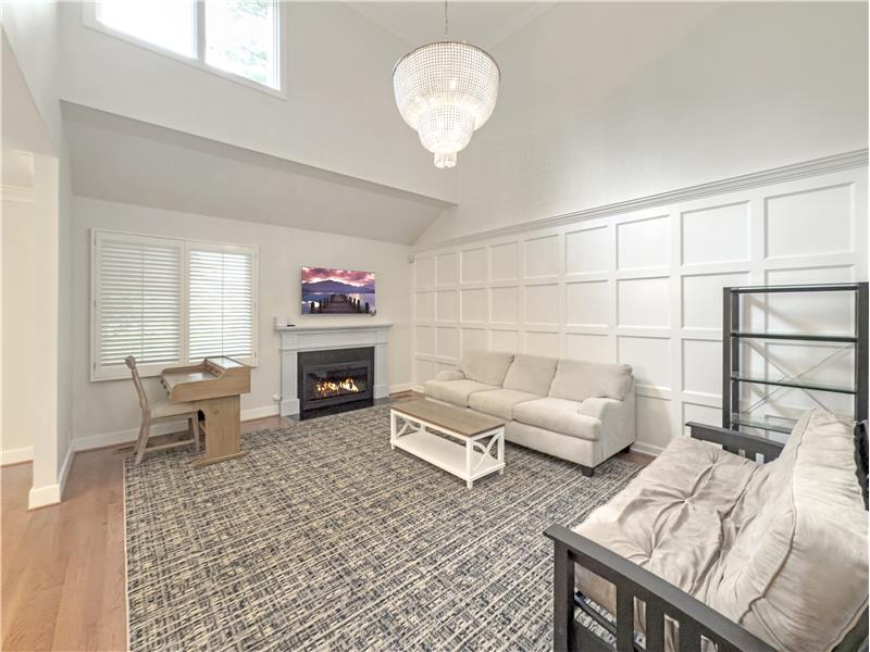 42 Greythorne Woods Circle Living Room Fireplace