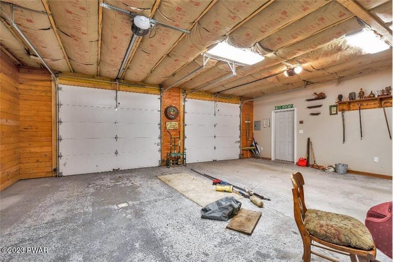 Interior 2 Car Garage