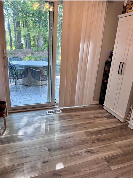 Sliding Glass Door to backyard and patio
