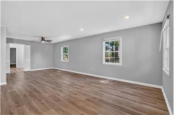 Living and dining rooms