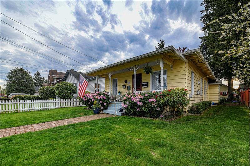 Character-filled 1908 Craftsman Bungalow
