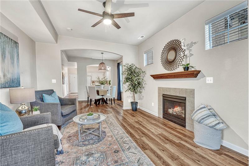 Open floor plan!