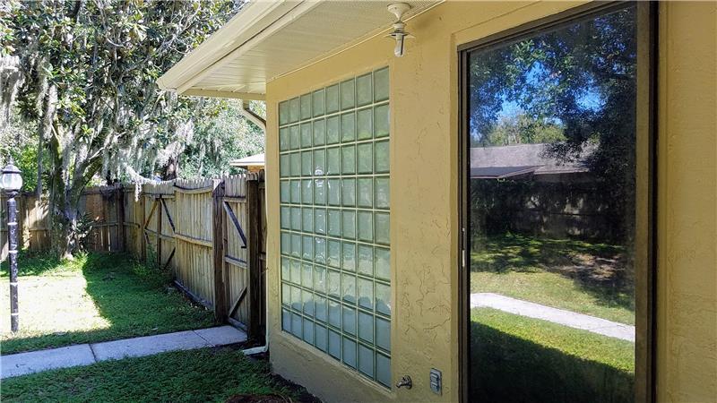 Fenced Yard