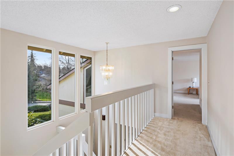 Upstairs landing