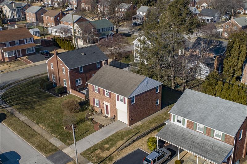 425 Harrington Rd - Ariel view