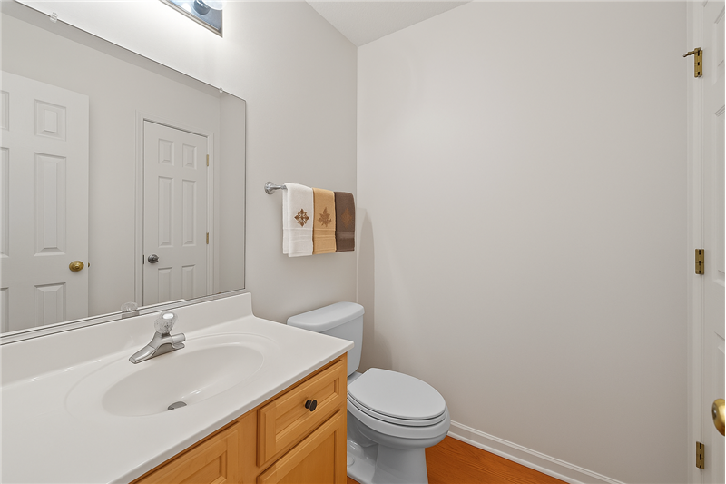 Half bath on home's main floor
