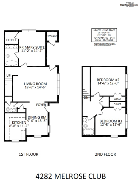 Floor Plan 4282 Melrose Club Drive