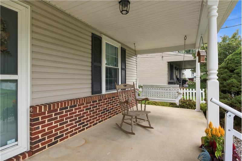 Covered Front Porch