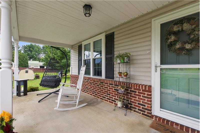 Covered Front Porch