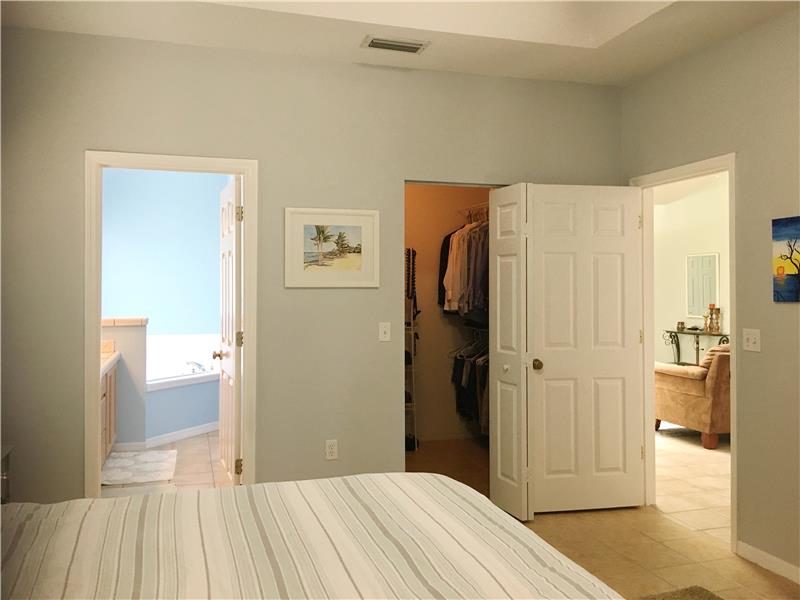 Owners Suite with Walk In Closet