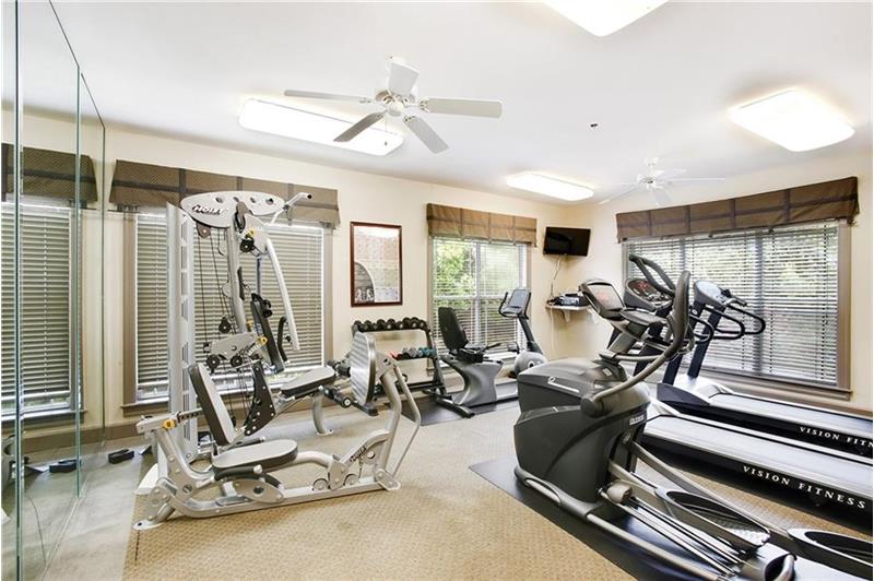 Walk to gym down the street or work out from home!