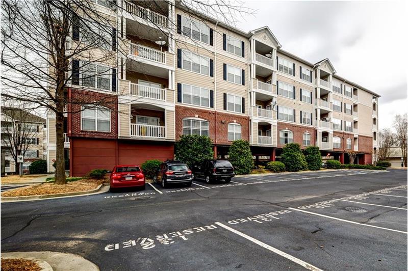 Complex has plenty of guest parking! Unit comes with two assigned spots - one is covered.