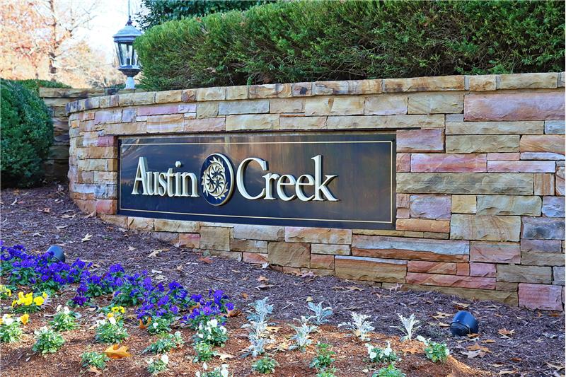Entrance to Austin Creek