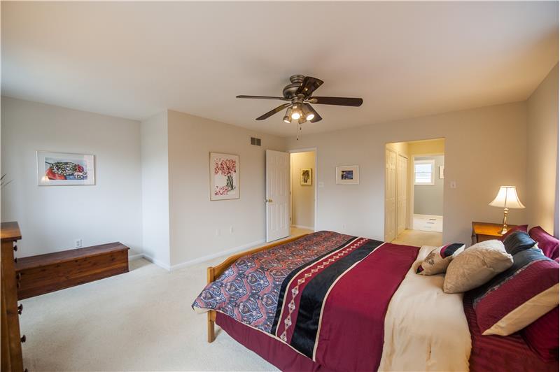 437 E Franklin Street Master Bedroom