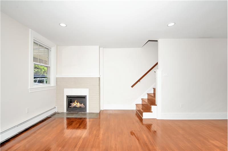 440 Saint Davids Avenue Living Room with Fireplace