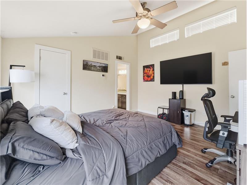 Lots of light throughout.