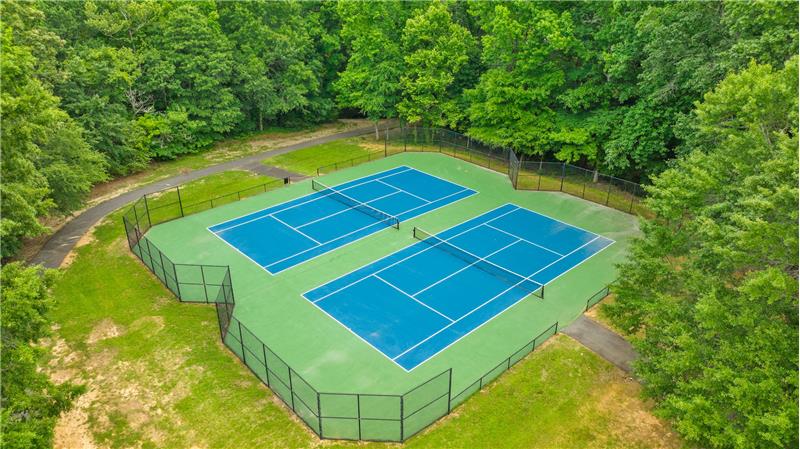 Prescot community tennis courts.