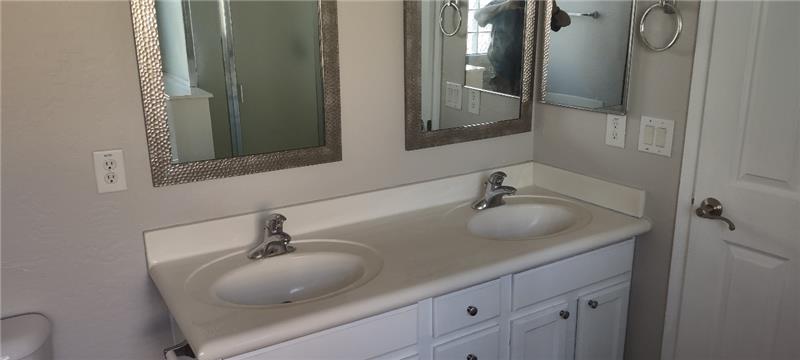 master bath double sinks