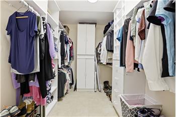 Owners Suite Walk in Closet
