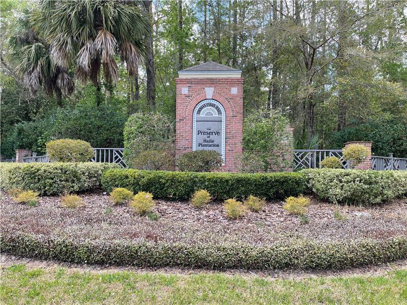 The Preserve at Haile Plantation Entry