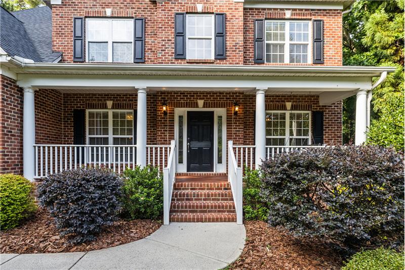 Rocking chair front porch -- classic southern charm