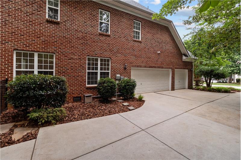 3-car side load garage provides excellent parking and storage space. More parking in expansive driveway