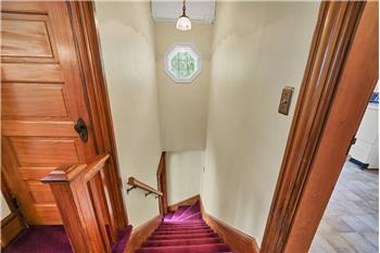 back staircase