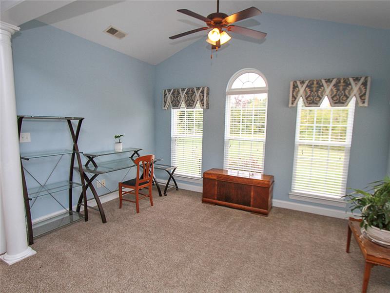 Private views from sitting area