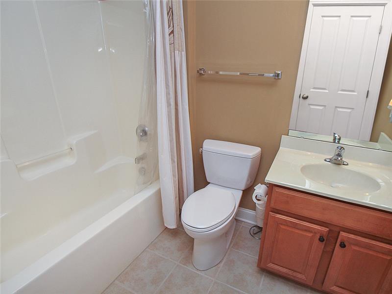 Hall bathroom upstairs