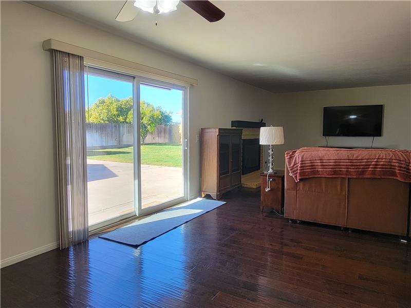 Family Room Off Dining Room!