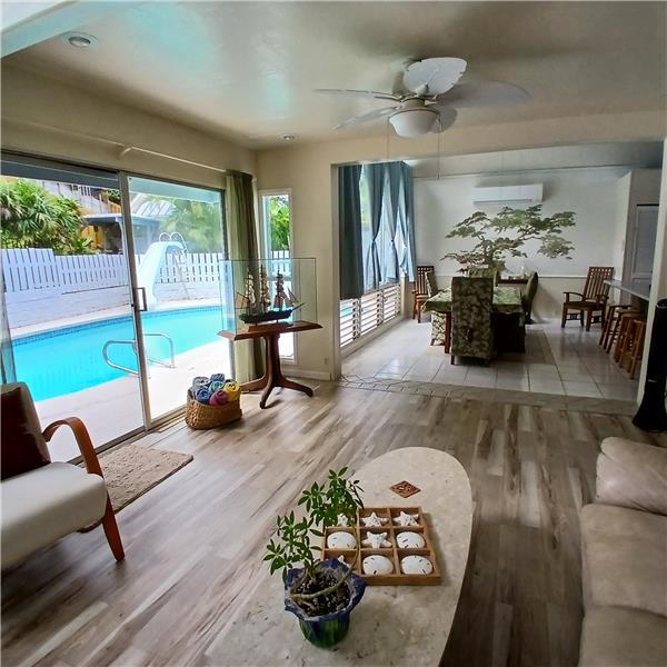 Living room area