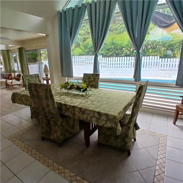 Large dining area